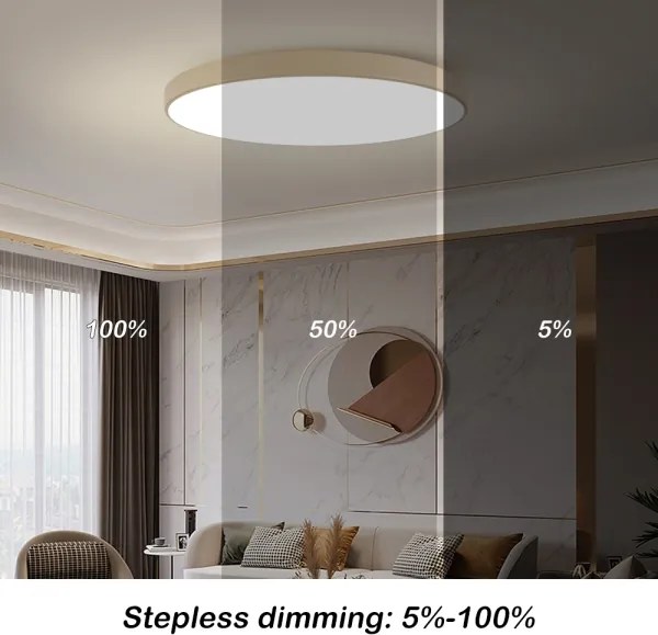 Brilagi-LED mennyezeti lámpatest POOL LED/180W/230V 3000/4000/6000K Ø 120 cm bézs