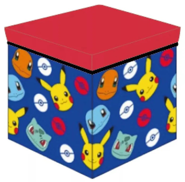 Pokémon Elements játéktároló 30×30×30 cm