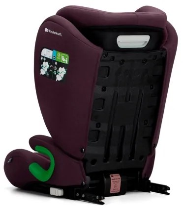 KINDERKRAFT JUNIOR FIX 2 autósülés 100-150 cm Cherry pearl