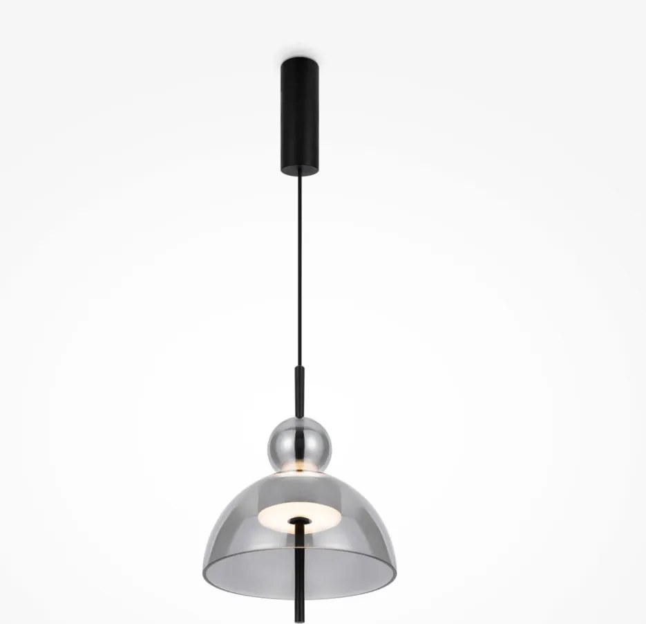 MAYTONI MOD185PL-L6B3K4 BANGKOK Egyágú Függesztett Lámpa Fém LED IP20