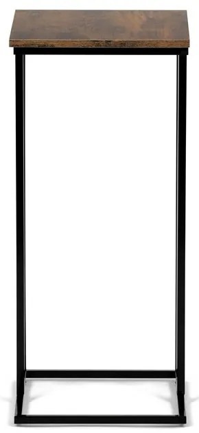 Tárolóasztal 30×40 cm, MDF, Old Wood. CT-G1040 OLW