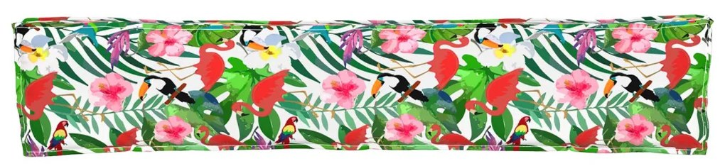 Raklap párna készlet 2 pcs Trópusi dzsungel 200 x 40 x 8 cm