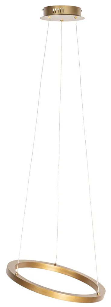 Arany függőlámpa 40cm LED-del, 3 fokozatú fényerő-szabályozóval - Girello