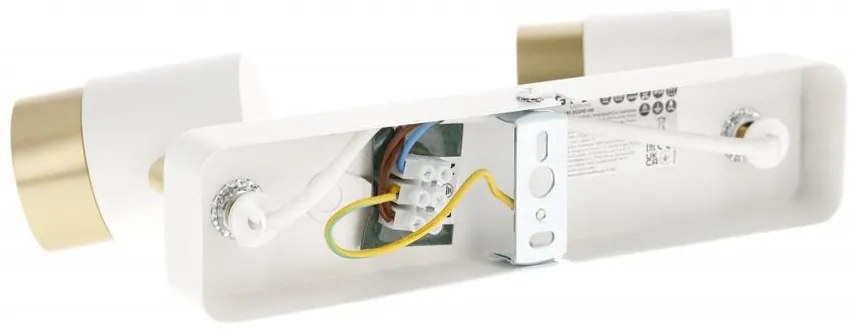 Lámpa Mennyezeti lámpatest ORIO, aluminium, 24.0x5.5x14.0, IP20, 2*GU10, max. 50W, kör, fehér