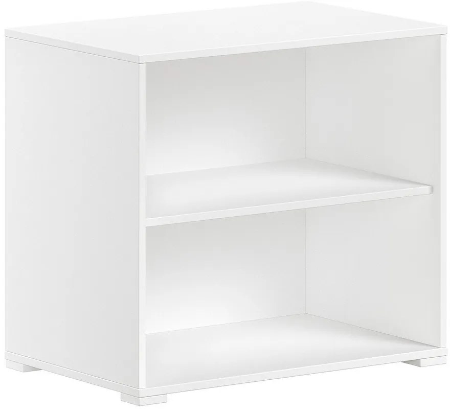 Fehér gyerek könyvespolc 68x62x43 cm Sam – Vipack