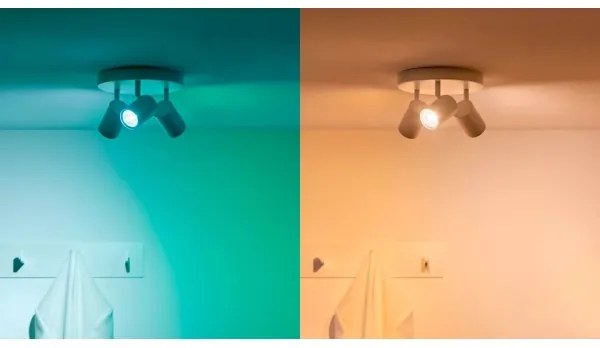 KÉSZLET 3x LED RGBW Dimmelhető izzó PAR16 GU10/4,7W/230V 2200-6500K Wi-Fi - WiZ
