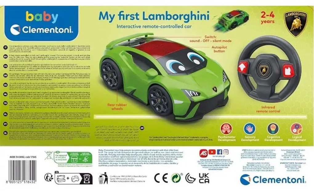 Távirányítós Lamborghini autó Clementoni