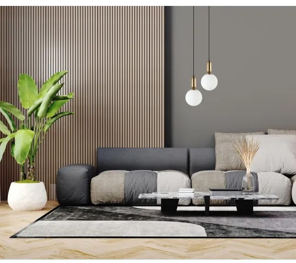 ITALUX PND-02340-1M-BRO - ALDEVA 1xE27/40W/230V fekete/bronzzsinóros lámpa