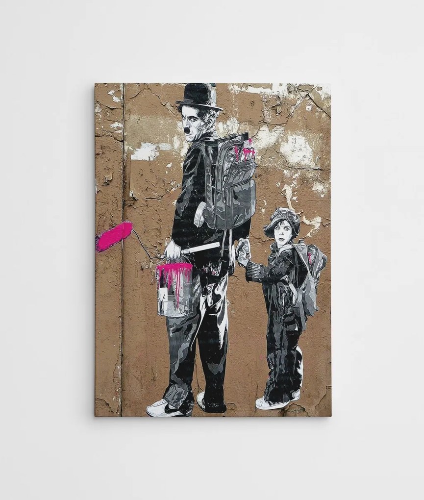 WY57 Banksy vászonkép, 50 x 70 cm