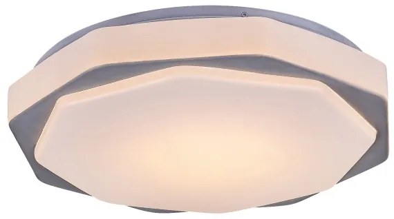 Rabalux 71046 - LED fényerőszabályozható mennyezeti lámpatest DETTORA LED/18W/230V + távirányító