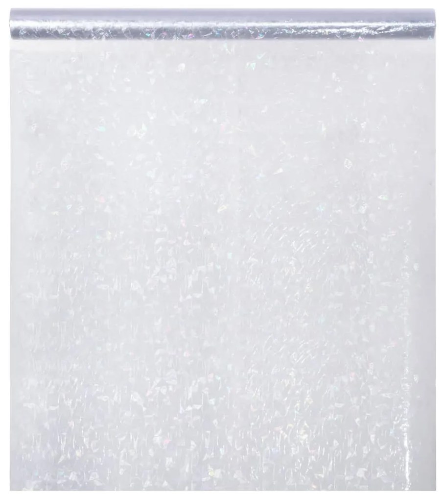 matt szivárványmintás PVC ablakfólia 90 x 500 cm