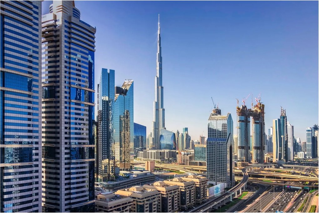 Kép - Dubai reggel (90x60 cm)