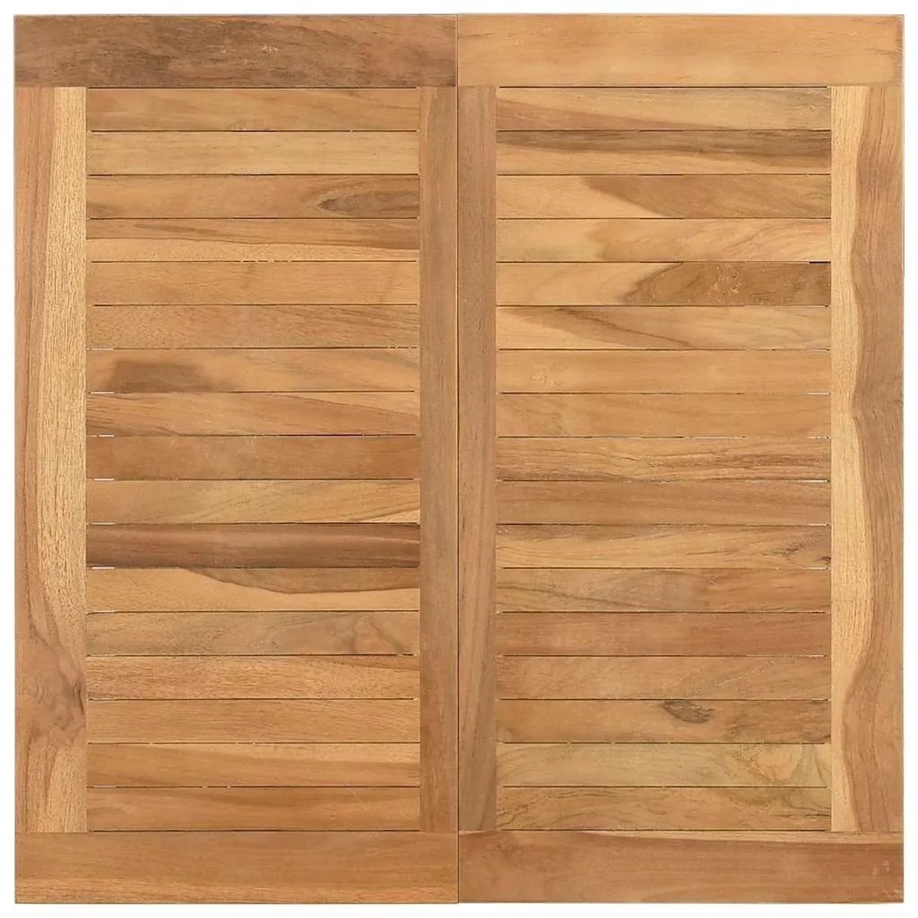 Dohányzóasztal Barna 60 x 60 x 36 cm Tömör tíkfa