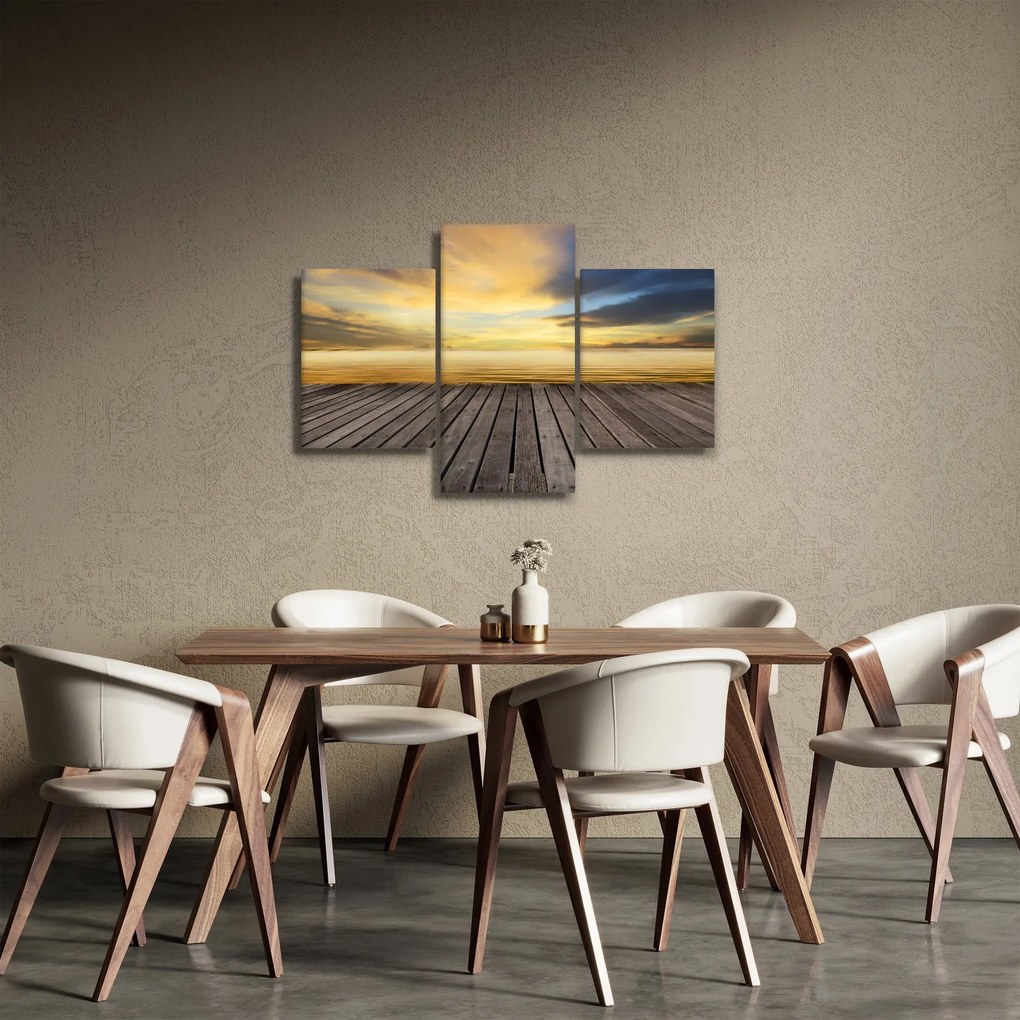 Kép - Kilátással rendelkező móló (90x60 cm)
