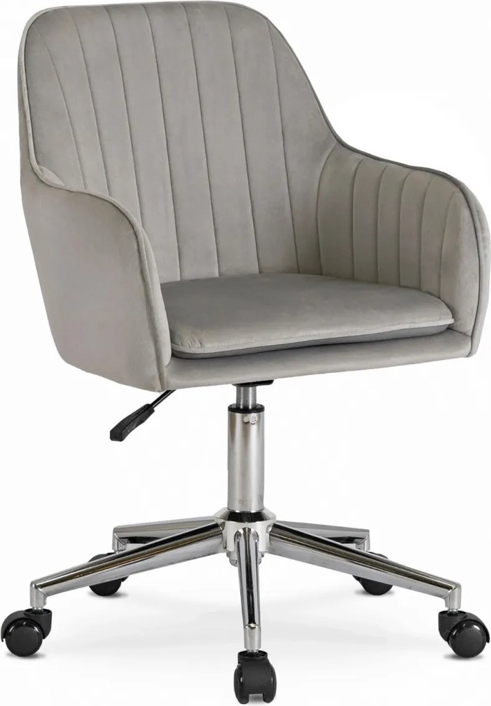 TOM forgószék, szürke bársony