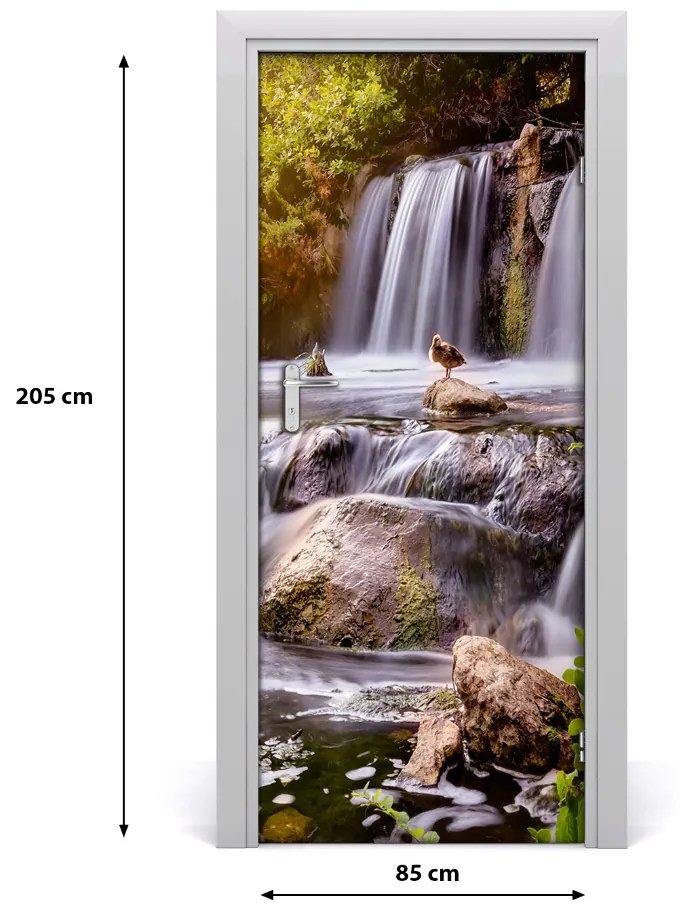 Ajtó tapéta Vízesés 75x205 cm
