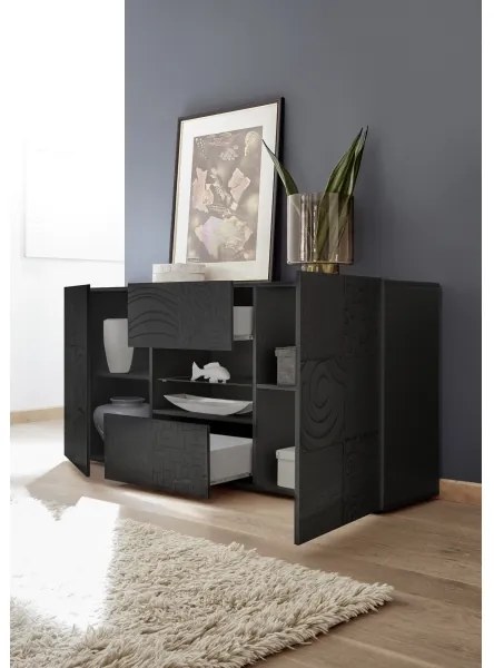 Komód ARIA antracit