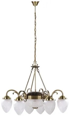 RÁBALUX 8636 ANNABELLA Klasszikus Csillár Bronz E27 IP20