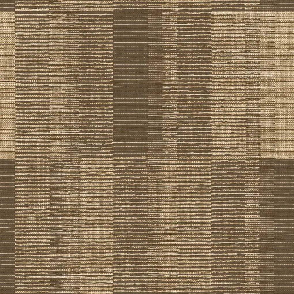 Decoprint Imani Panama barna-sötétbarna geometrikus texturált vlies tapéta – IM28030