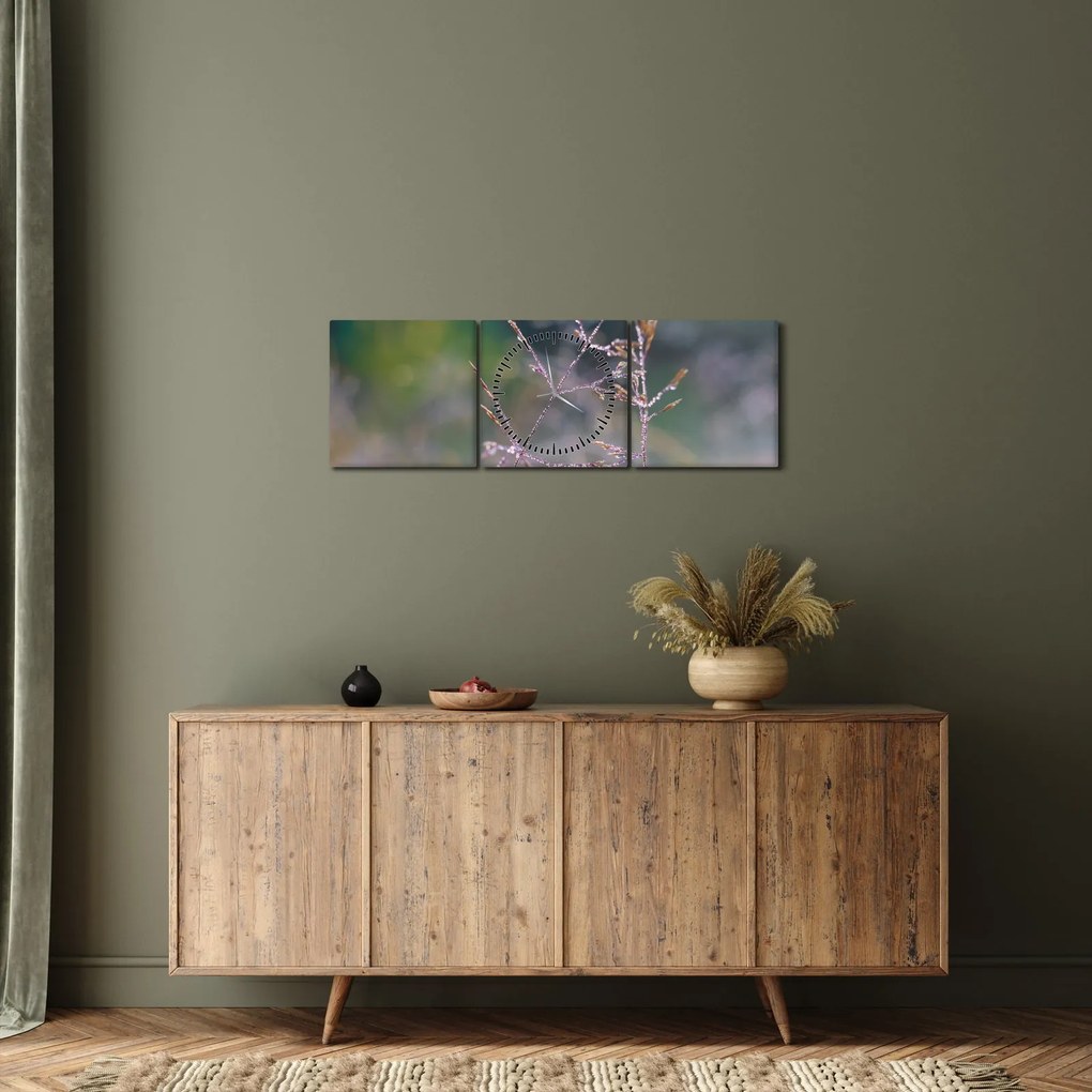 Kép - Fű részlet (órával) (90x30 cm)