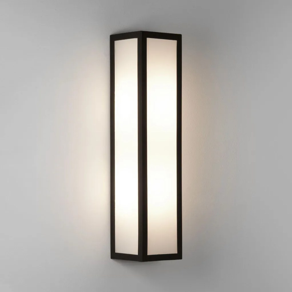 ASTRO LIGHTING 1178009 SALERNO Modern Kültéri Fali Lámpa Fekete E14 IP44
