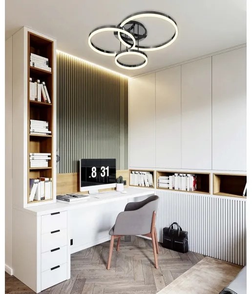 Wofi 9049-405 - PERPIGNAN LED 51W 230V dimmelhető mennyezeti lámpa