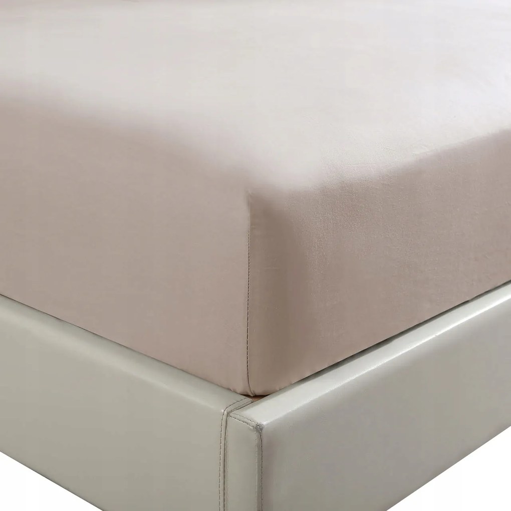 Pamut-szatén gumis lepedő 160x200 Sin kasmír