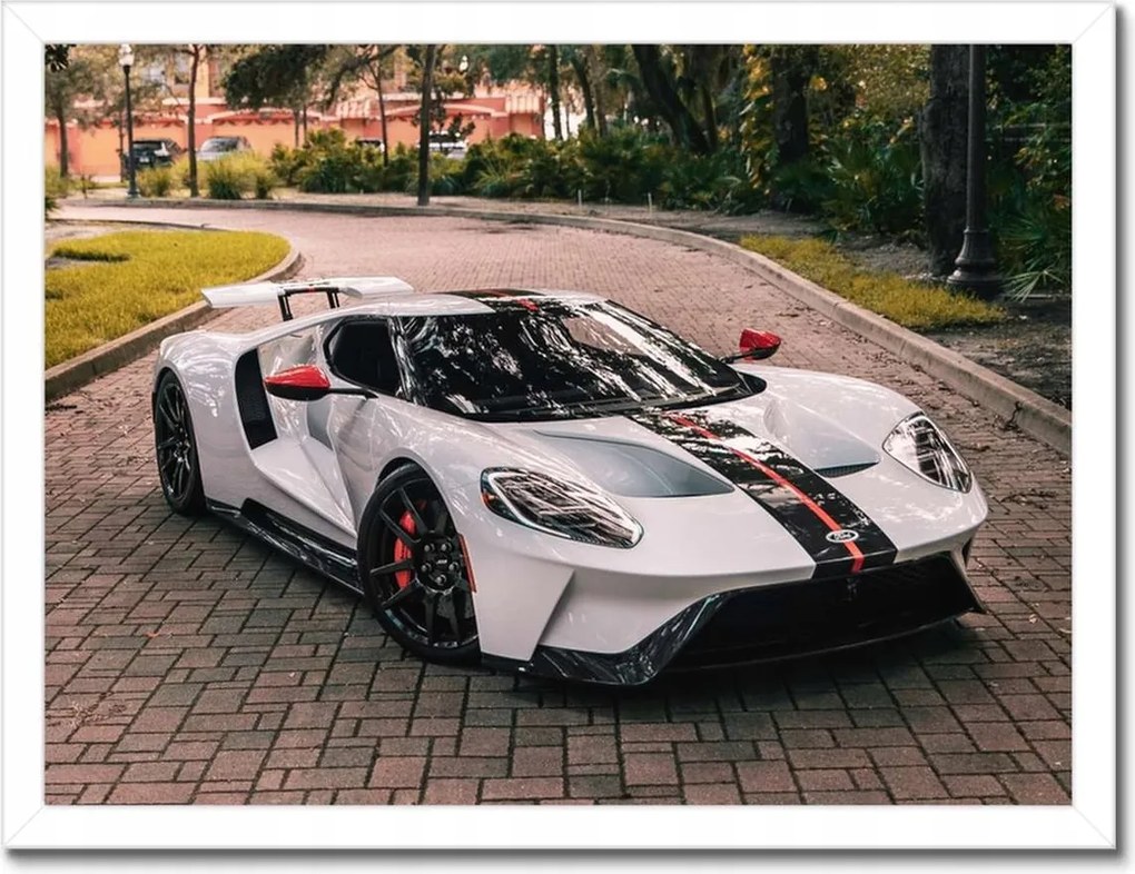 Poszter keretben 40x30 Ford autó