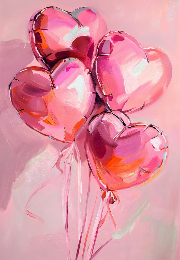 Poszter 68x98cm Szerelem a levegőben