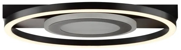 Brilliant -LED RGBW dimmelhető mennyezeti lámpatest MAUREEN LED/20W/230V 3000-6500K fekete+ távirányító