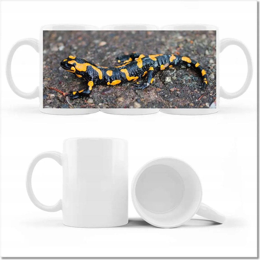 Fotó bögre Salamandra foltos