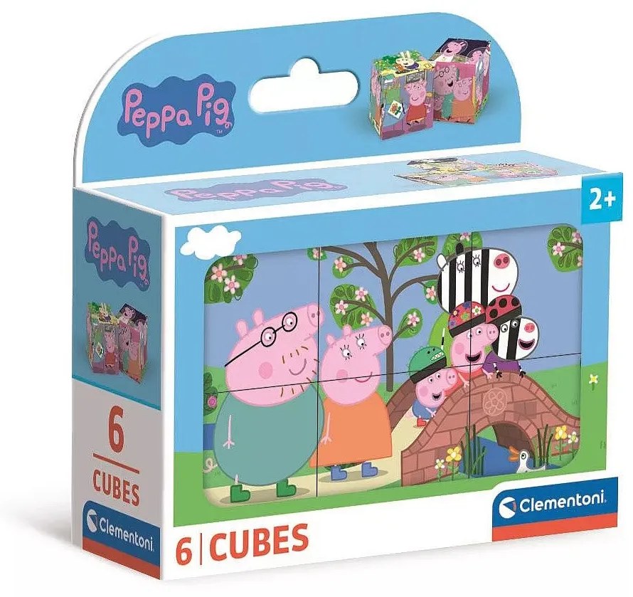 Peppa malac Duck Pond mesekocka 6 db-os Clementoni