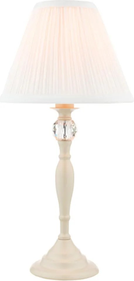 LAURA ASHLEY 3567334-Q ELLIS Kristály Asztali lámpa Tejszínes, Elefántcsont színű E14 IP20