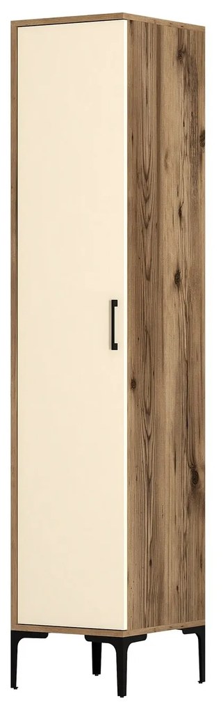 Ruhásszekrény Kiara S (dió + krém). 1088409