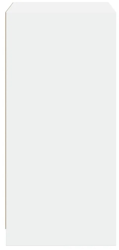 vidaXL fehér szerelt fa ruhásszekrény 48 x 41 x 102 cm