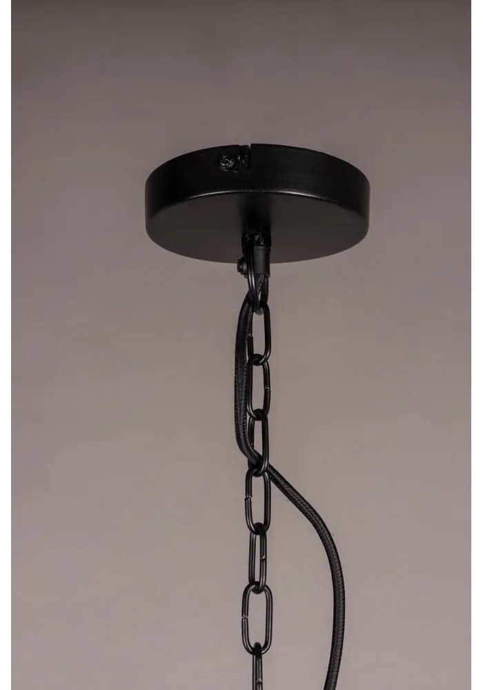 Fekete függőlámpa ø 70 cm Meezan – Dutchbone