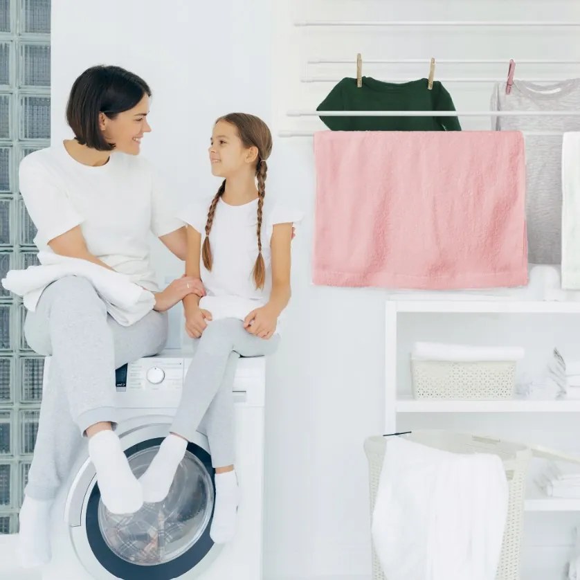 Erga Erga, mennyezeti akasztó ruhaszárításhoz 6x90 cm, fehér, ERG-SEP-10SUSSUF6PP09