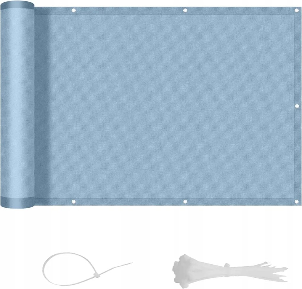 Erkélyvédő Pes 80 x 600 cm Napellenző Love Story