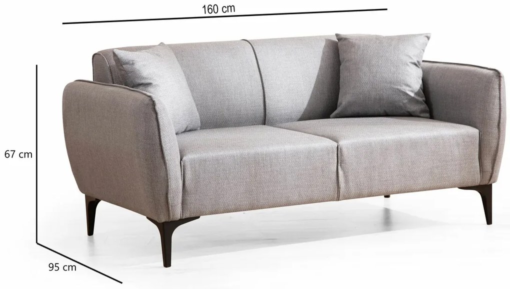 Belissimo Grey kanapé
