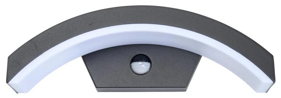 Brilagi - ARCELO LED kültéri fali lámpa szenzorral LED/8W/230V IP54