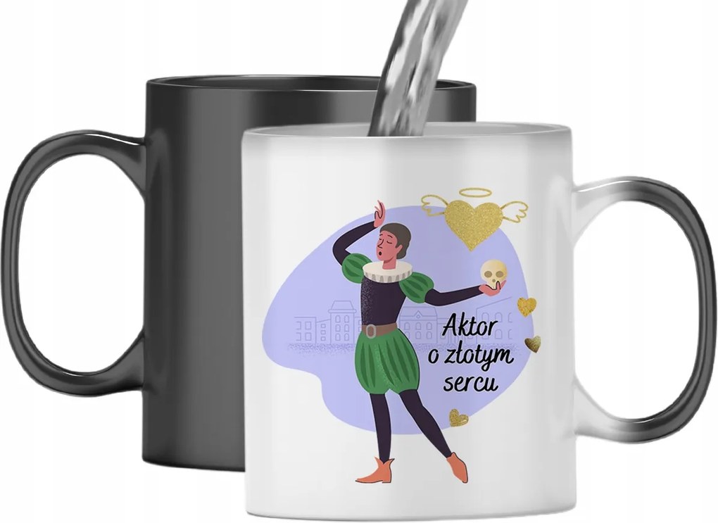 Mágikus Bögre Színváltós Színes, fényképes nyomattal