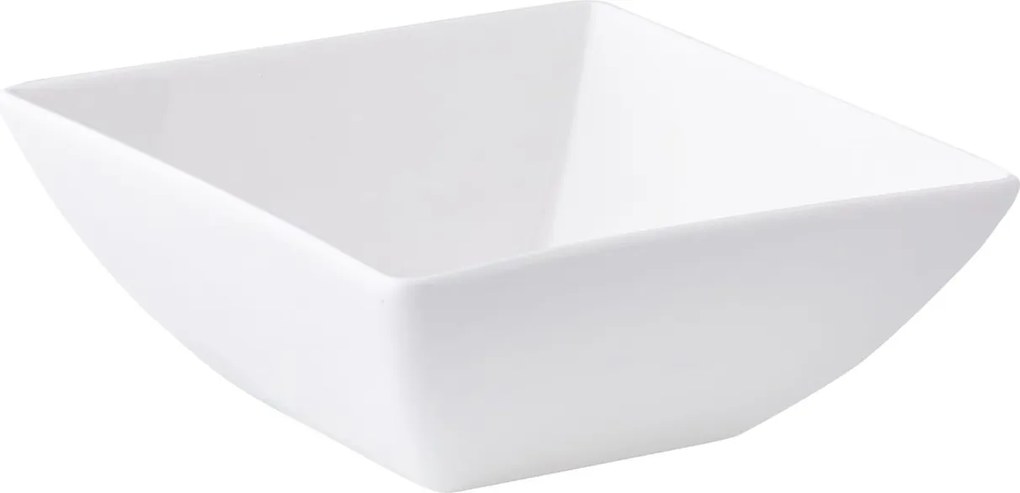 Saláta tálaló Porto 14 X 14 CM 410 ML Fehér Porcelán Ambition
