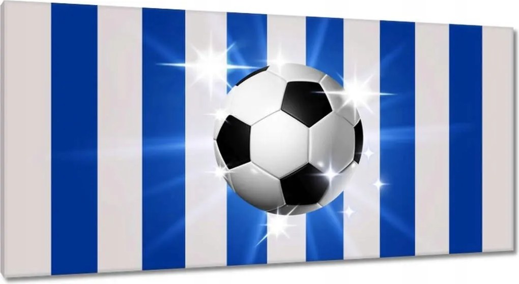 Képek 115x55 Foci motívum Csíkok Fűrész