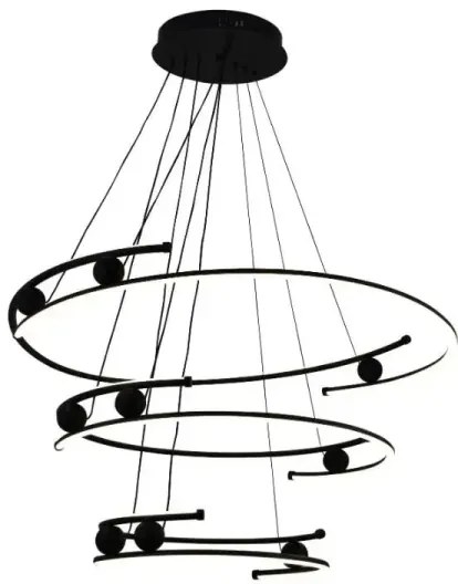 LED állítható fényerejű csillár kábellel LED/170W/230V 3000-6500K + DO