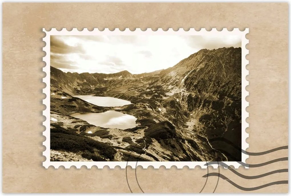 Poszterek 90x60 Tátra Lengyel hegyek Kilátás