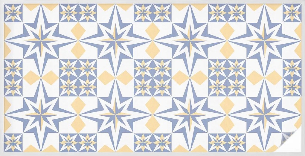 Ablakfólia Szélvédő Adatvédelem Csillag mintás 200x100 cm