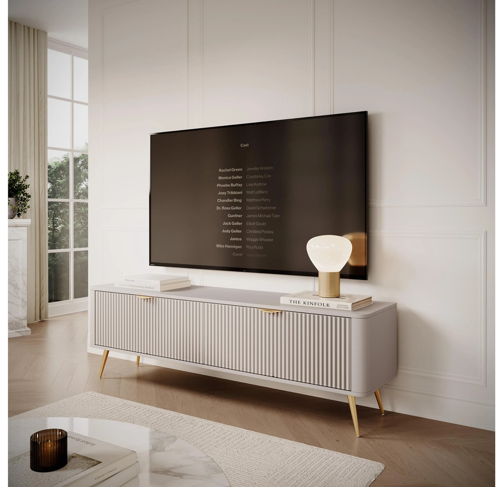 TV asztal/szekrény Lethe II (bézs). 1097481