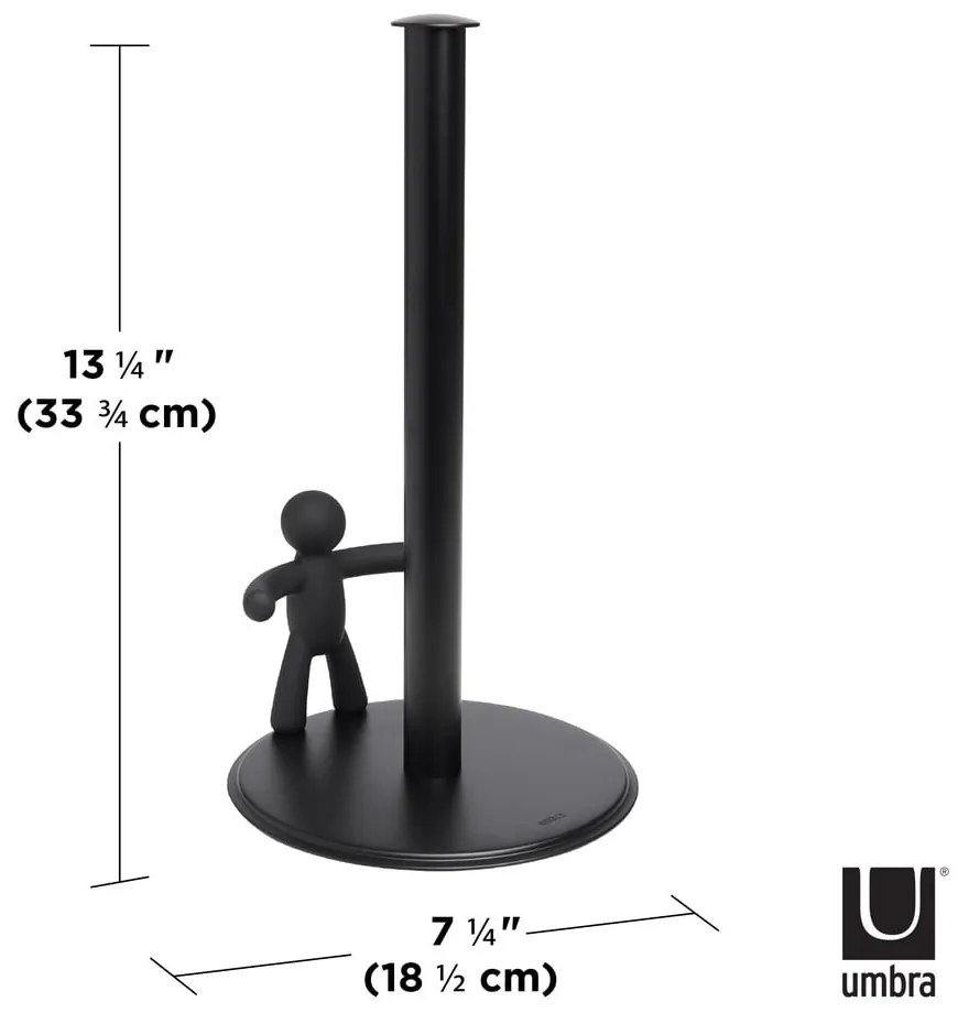 Acél papírtörlő tartó ø 19 cm Buddy – Umbra