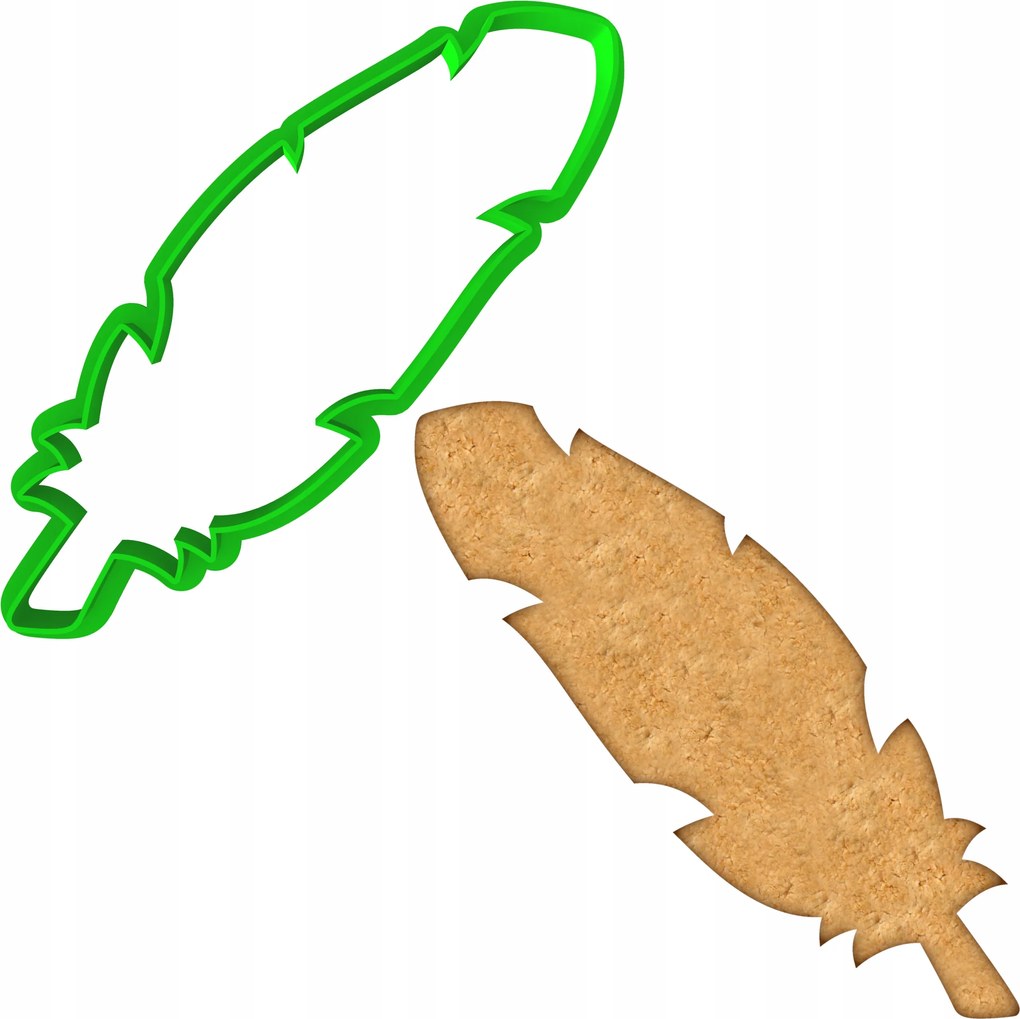 Húsvéti Forma Mézeskalács lyukasztó Húsvéti toll Angyal toll 12cm