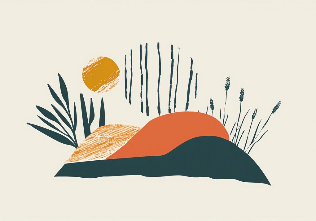 Poszter 66,5x46,5cm Este a réten